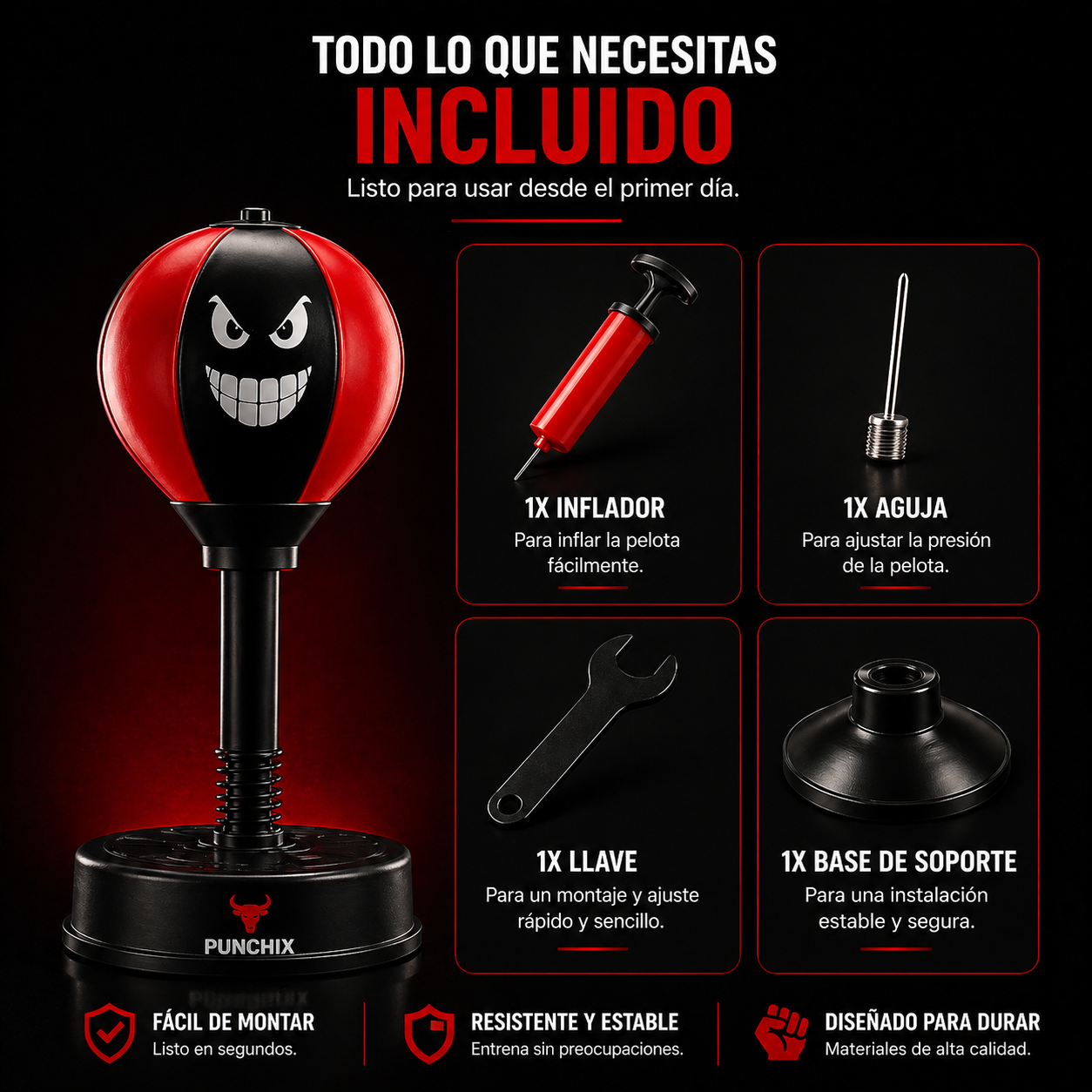 Punchix – Descarga la tensión al instante