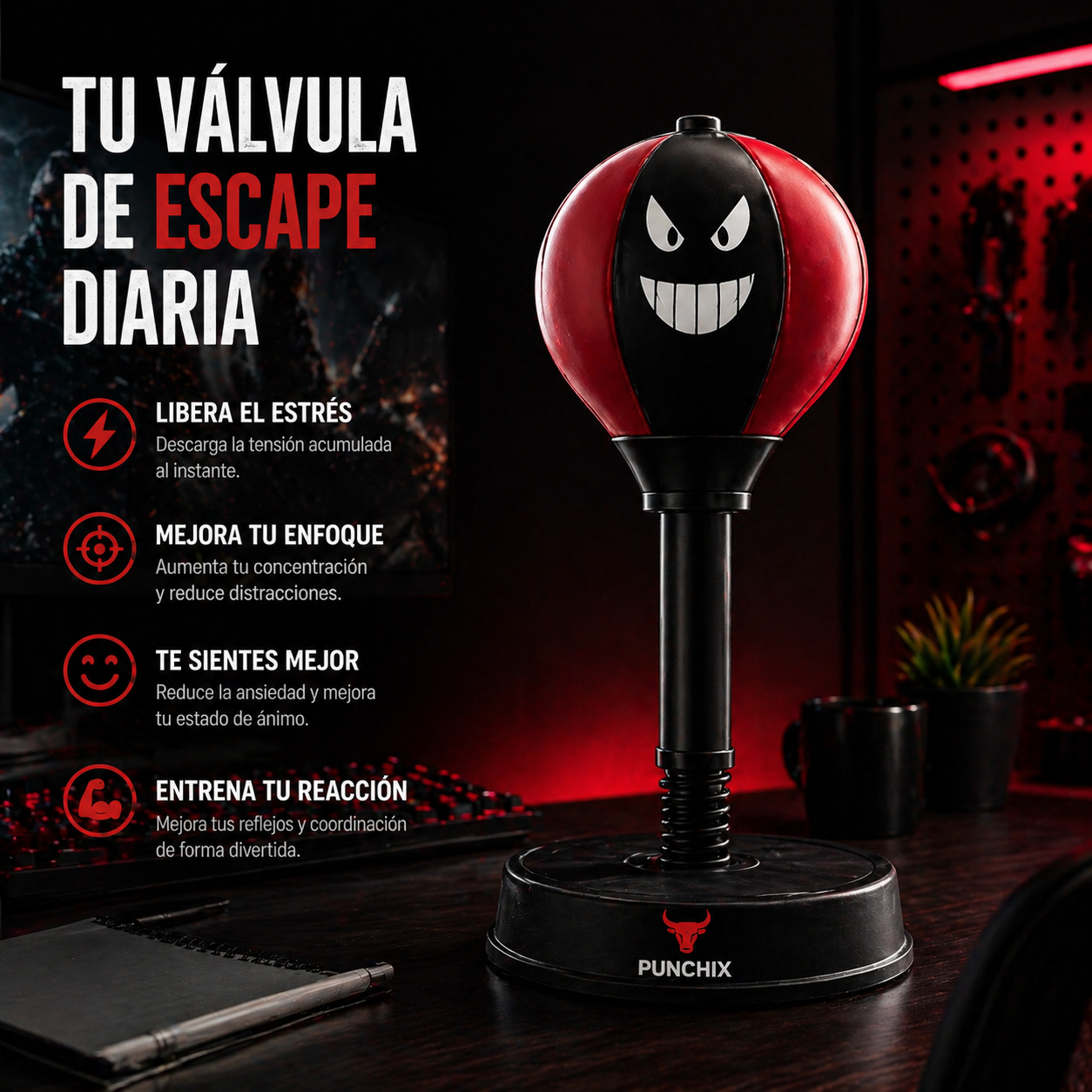 Punchix – Descarga la tensión al instante
